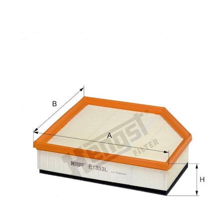 Hengst Air Filter, E1353L E1353L